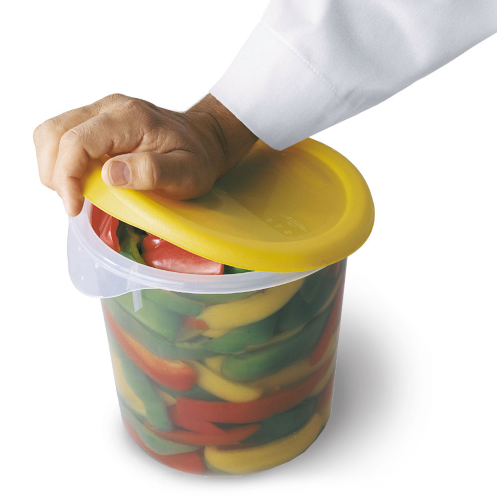 Deckel für runde Lebensmittel-Behälter Inhalt 3,8 Liter, grün