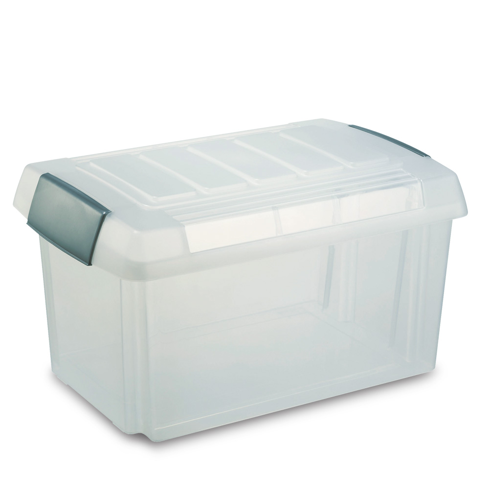 Ordner- und Hängemappenbox, Inhalt 60 Liter, LxBxH 615x405x330 mm, Polypropylen, VE=2 Stück