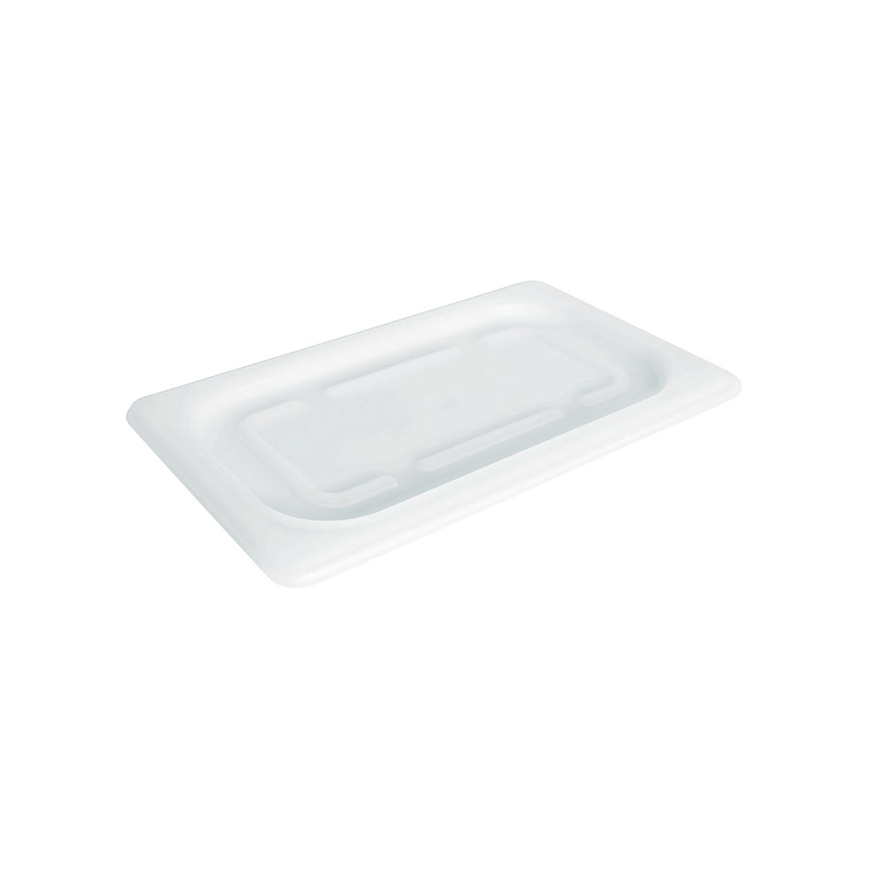 Soft-Deckel für Schale GN1/4, LxB 265x162 mm, Polyethylen-Kunststoff (PE-HD), weiß