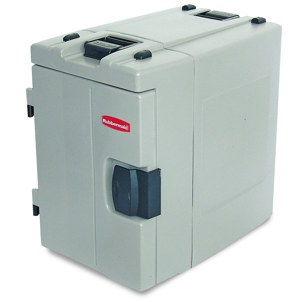 Thermobox für GN-Behälter Frontlader, 89 Liter, Hartschale, BxTxH 465x675x700 mm