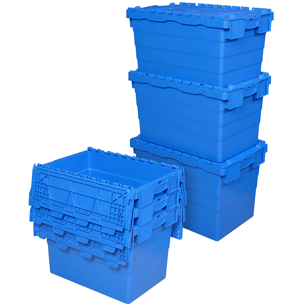 10er-Set Mehrwegbehälter, verplombbar, LxBxH 600x400x415 mm, 78 Liter