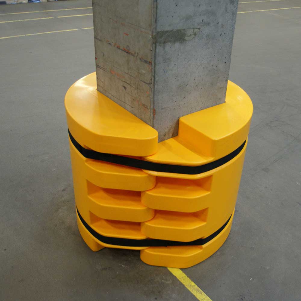 Säulenschutz Rack für 350-500 mm Säulen, 800 mm Höhe