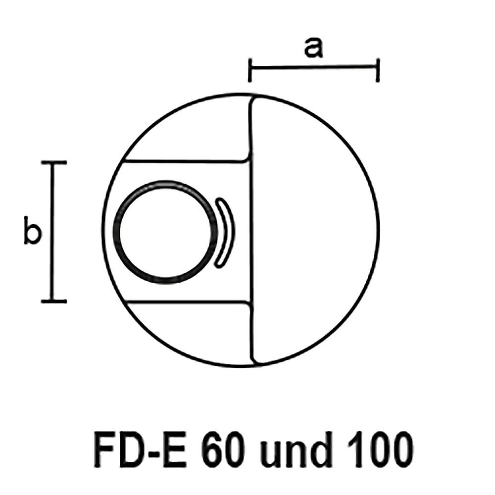 FD-E 60 Dosierfass, Inhalt 60 Liter, ØxH 420x640 mm, natur-transparent