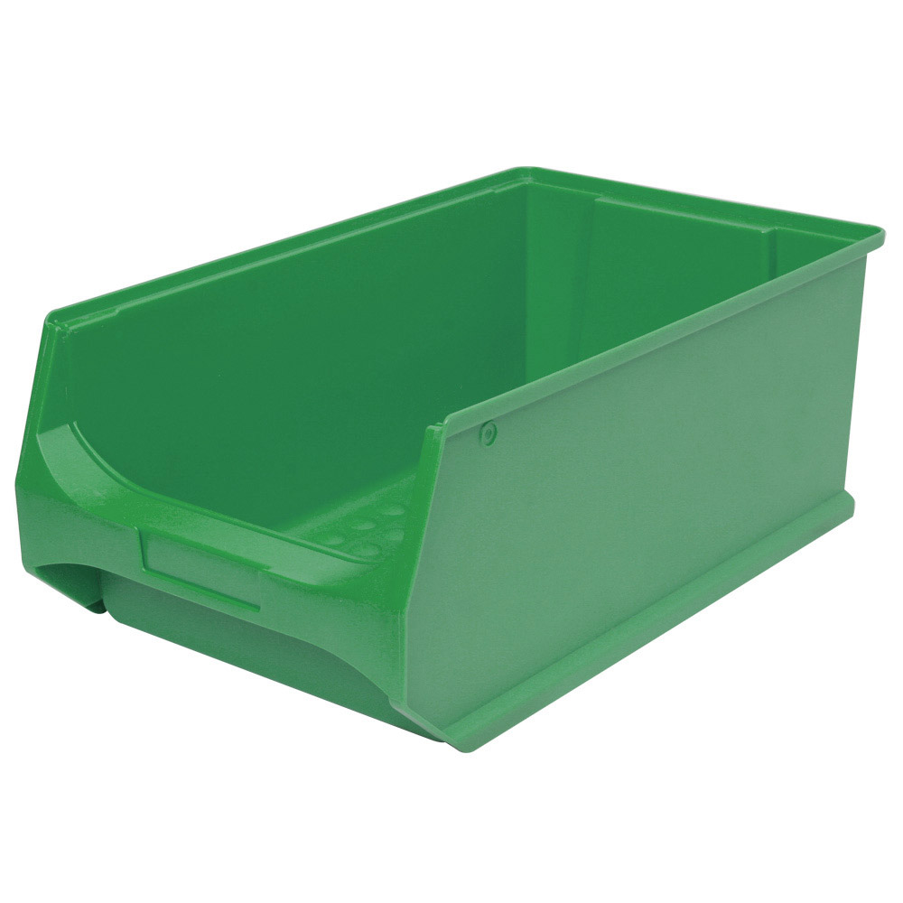 Sichtbox PROFI LB 2, grün, Inhalt 21,8 Liter, LxBxH 500x300x200 mm, innen 425x270x190 mm