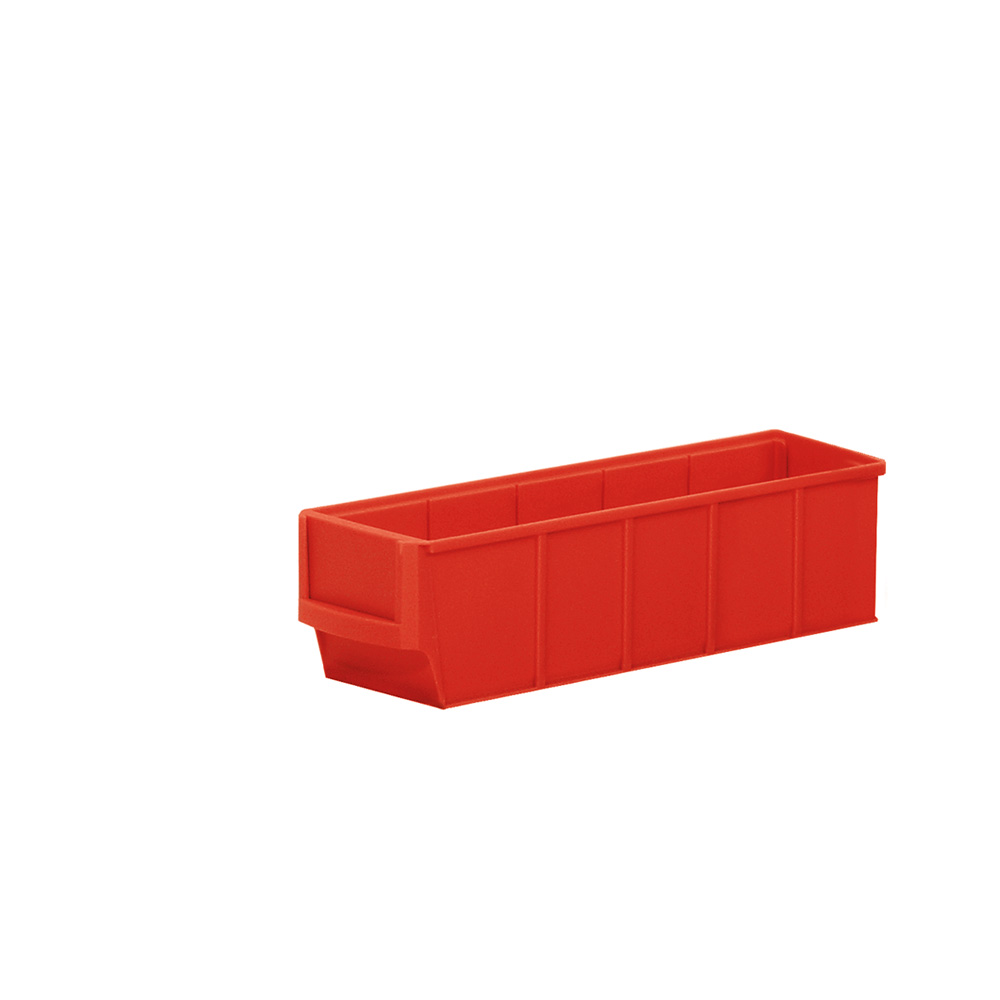 Regalkasten "Profi", rot, LxBxH 300x91x81 mm, Polypropylen-Kunststoff (PP), Gewicht 155 g