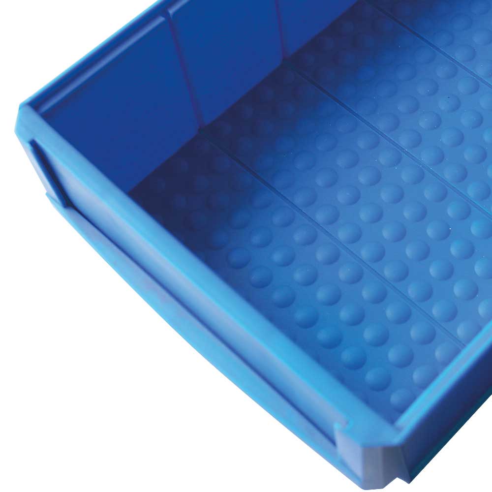 Regalkasten "Profi", blau, LxBxH 300x91x81 mm, Polypropylen-Kunststoff (PP), Gewicht 155 g