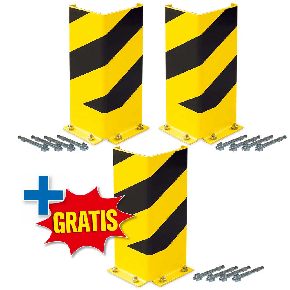 2x Anfahrschutz +1 GRATIS: 1 zusätzlicher Anfahrschutz geschenkt!