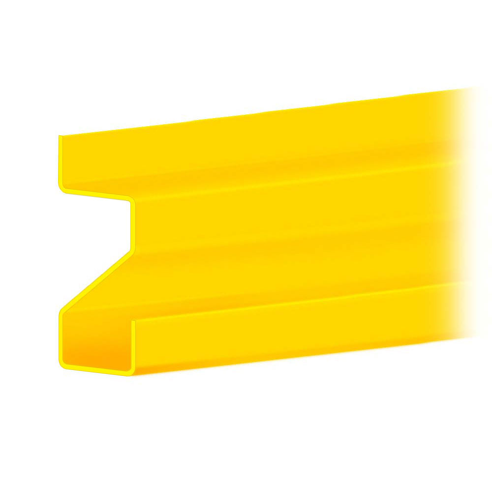 Stufentragbalken für Weitspannregale, Stecksystem, 1800 mm lang, zur Aufnahme von 25 mm Spanplatten