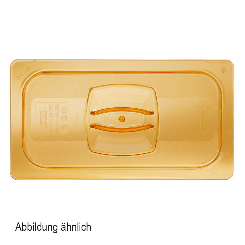 Auflagedeckel für Schale GN1/1, LxB 530x325 mm, Bernsteinfarben