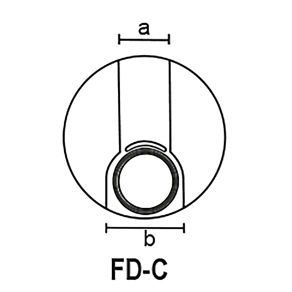 FD-C 60 Dosierfass, Inhalt 60 Liter, ØxH 420x510/580 mm, natur-transparent