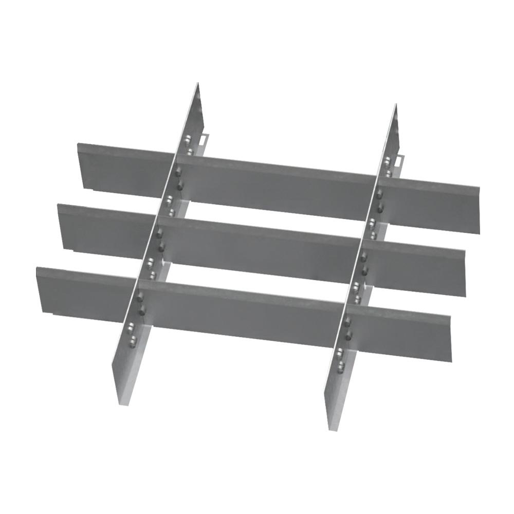 Metalleinteilung, 12 Fächer, Für Schubladen mit Innenmaß 500x450 mm