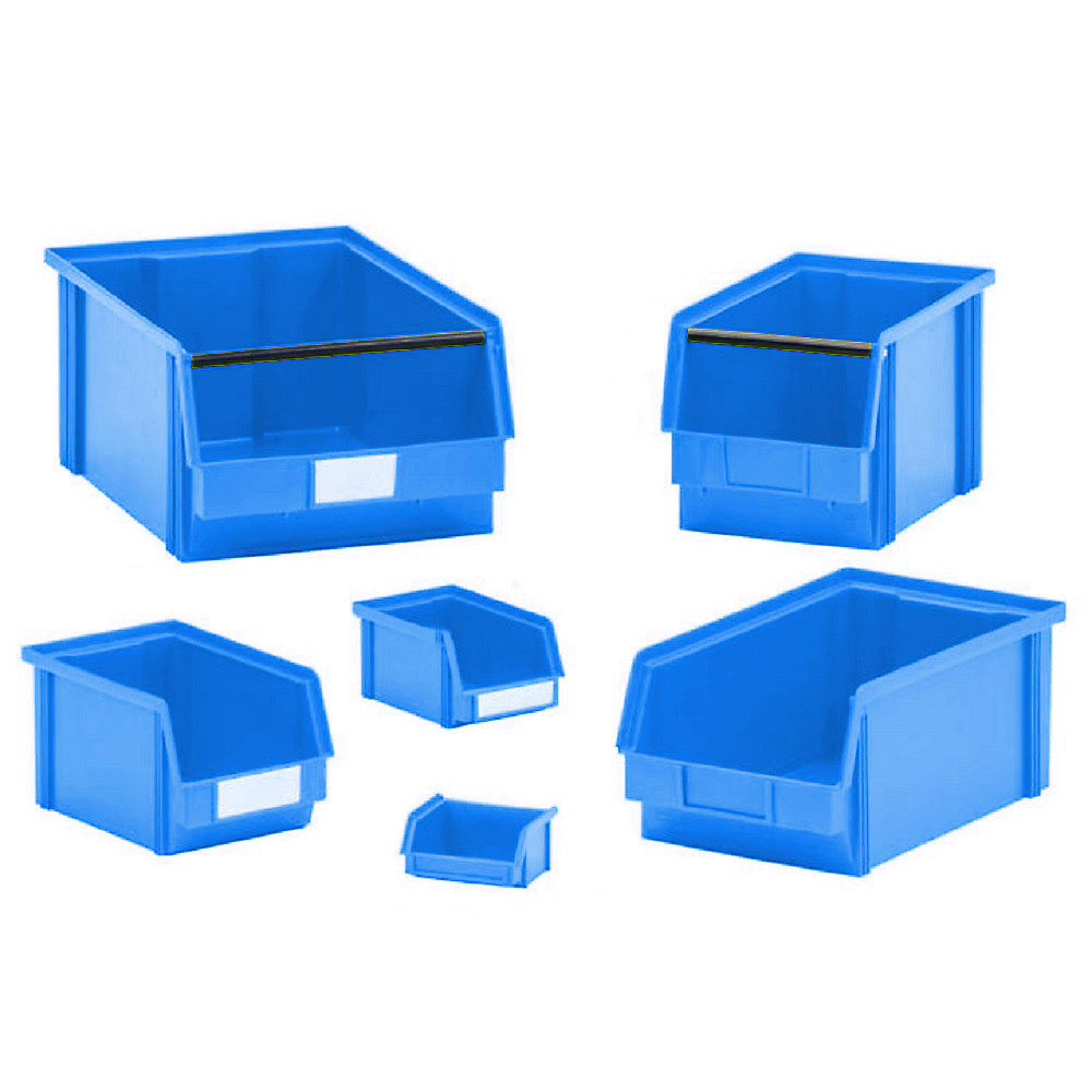 Sichtbox CLASSIC FB 3Z, LxBxH 350/300x200x145 mm, Gewicht 530 g, 8,7 Liter, blau