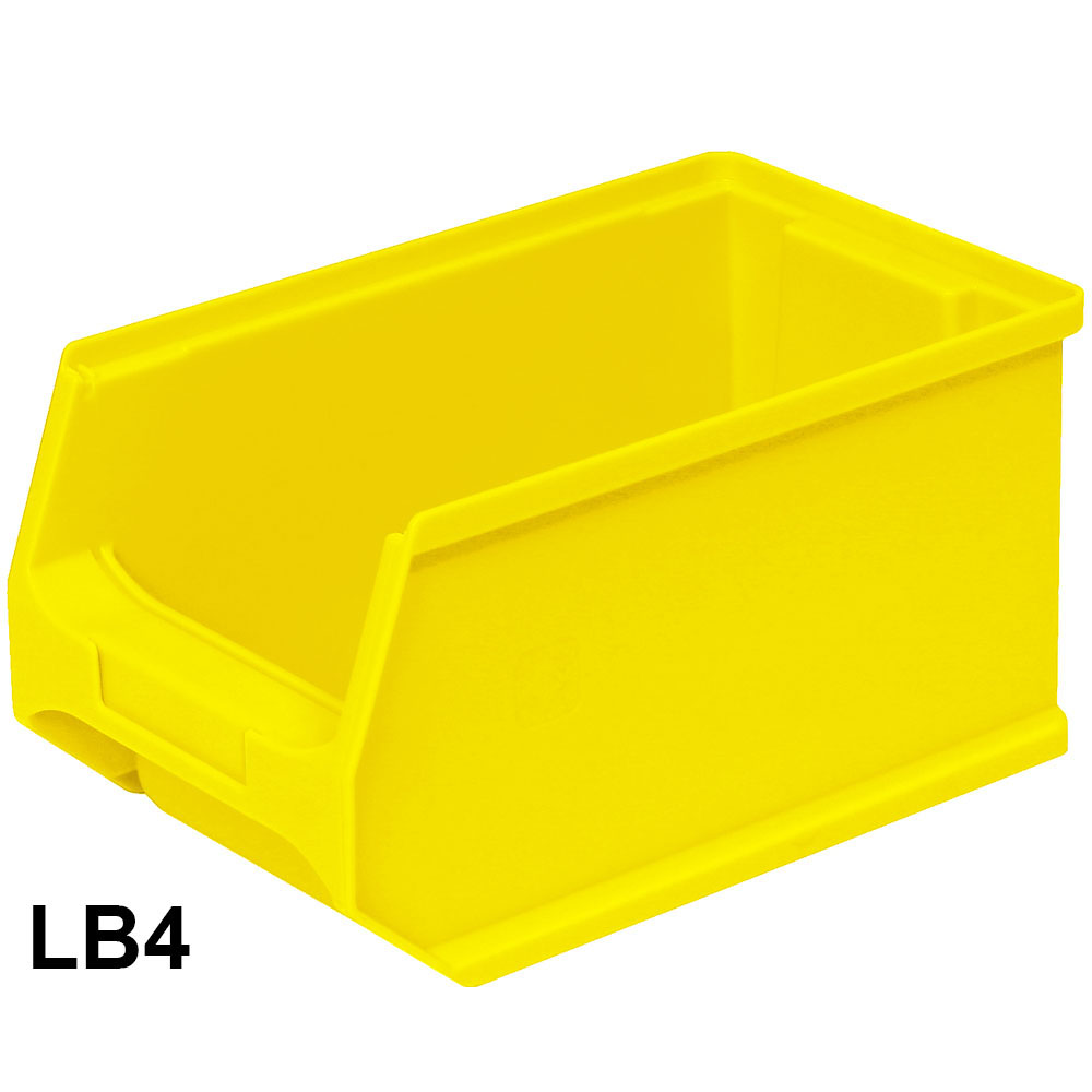 100-teiliges Sichtboxen-Set PROFI, PP, gelb, XXL Spar-Set 1