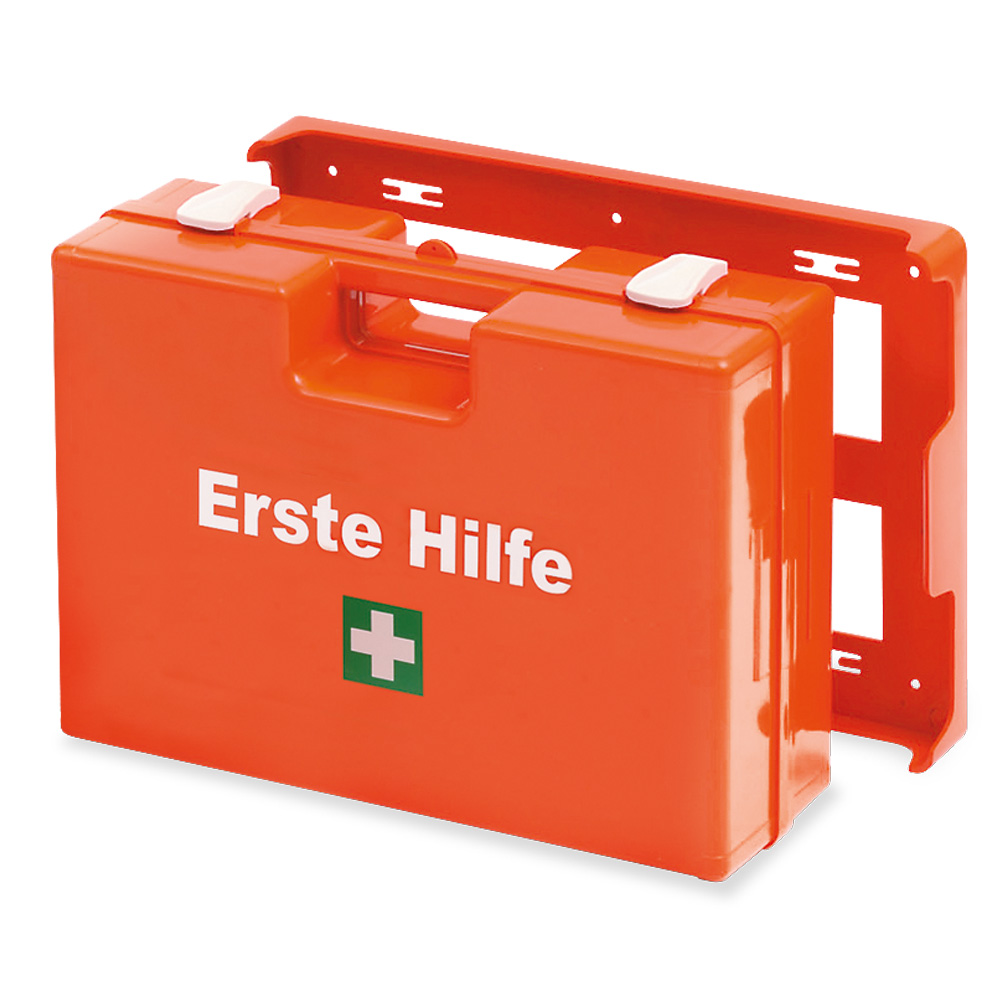Erste-Hilfe-Koffer mit Inhalt nach DIN 13157, BxTxH 330x130x250 mm