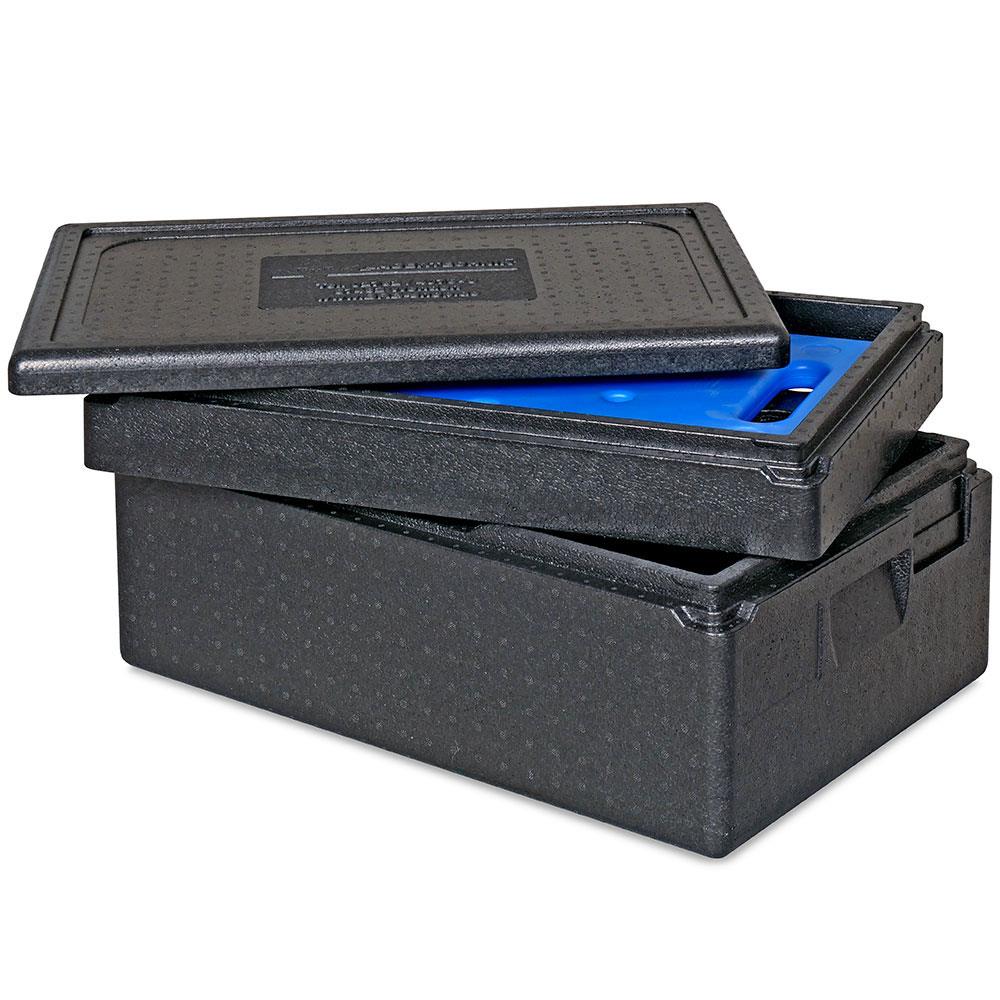 Kühlakku für Thermoboxen GN 1/1 - LxBxH 530x325x25 mm, kältebeständig bis -21 °C, blau