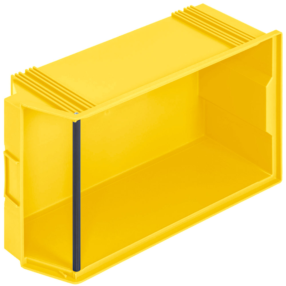 Sichtbox CLASSIC FB 2, LxBxH 510/450x300x200 mm, Gewicht 1400 g, 27 Liter, gelb