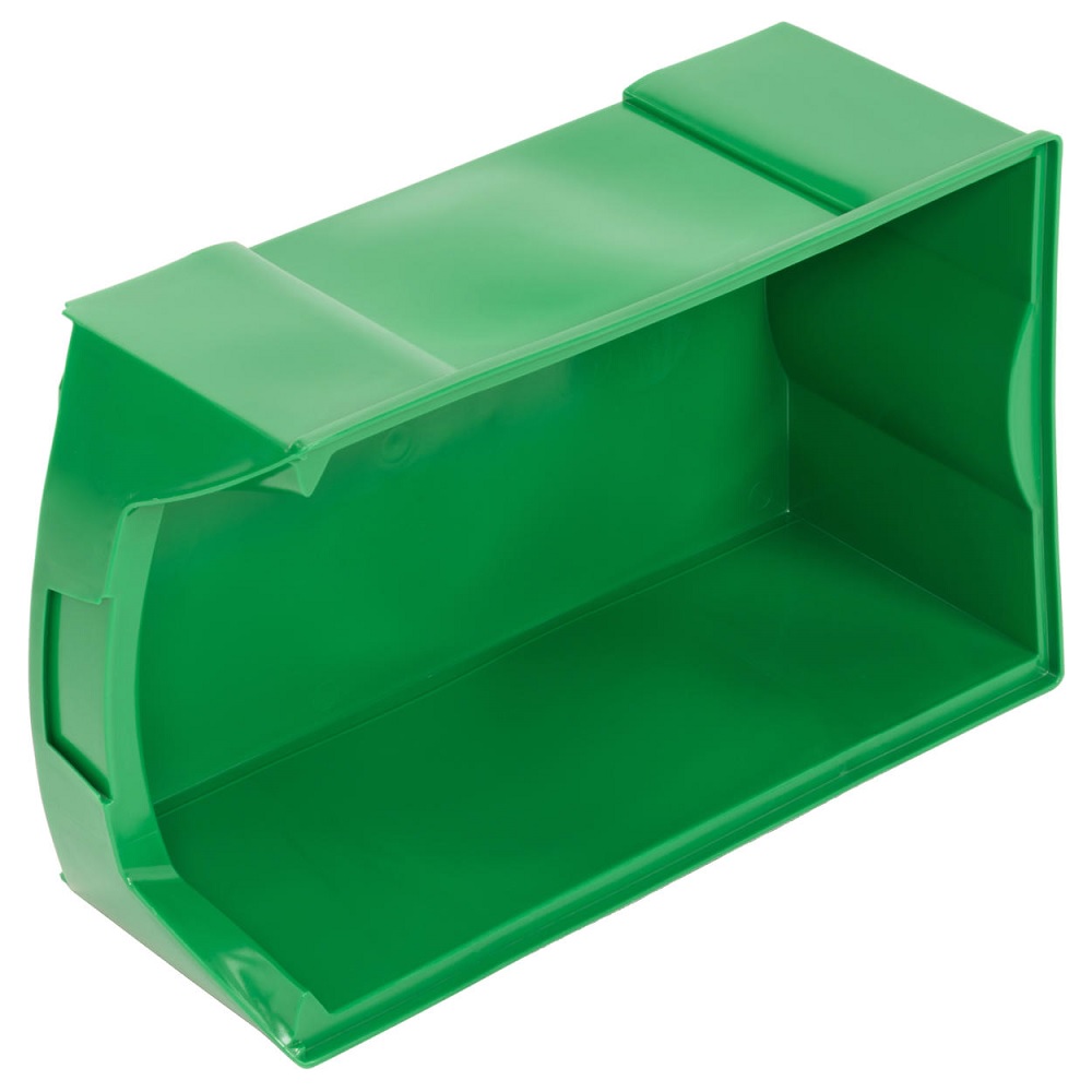 Sichtbox FUTURA FA 2, grün, Inhalt 25 Liter, LxBxH 510/455x300x200 mm, Gewicht 1320 g