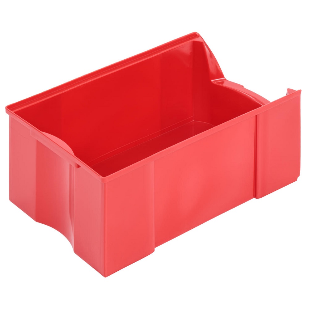 Sichtbox FUTURA FA 2, rot, Inhalt 25 Liter, LxBxH 510/455x300x200 mm, Gewicht 1320 g