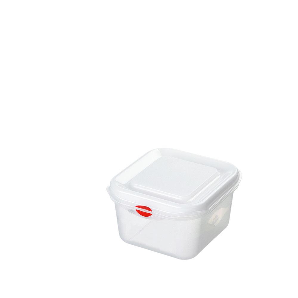 Transparente Aufbewahrungsbox mit Deckel, LxBxH 176x162x100 mm, 1,7 Liter