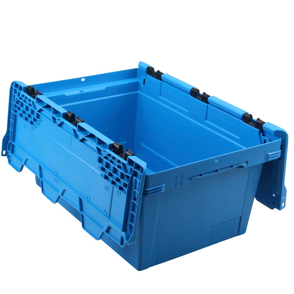 Mehrwegbehälter "Universal", verplombbar, LxBxH 600x400x200 mm, 29 Liter, blau