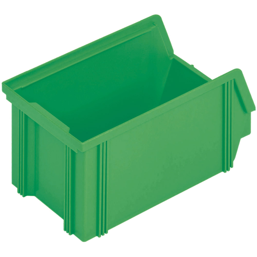 Sichtbox CLASSIC FB 4, LxBxH 230/200 x 140 x 122 mm, Gewicht 230 g, 3,7 Liter, grün