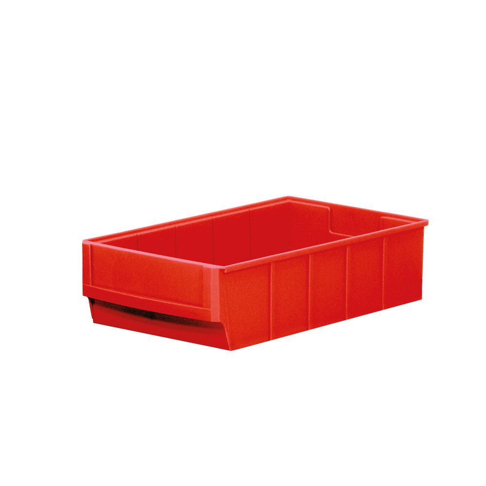 Regalkasten "Profi", rot, LxBxH 300x183x81 mm, Polypropylen-Kunststoff (PP), Gewicht 275 g