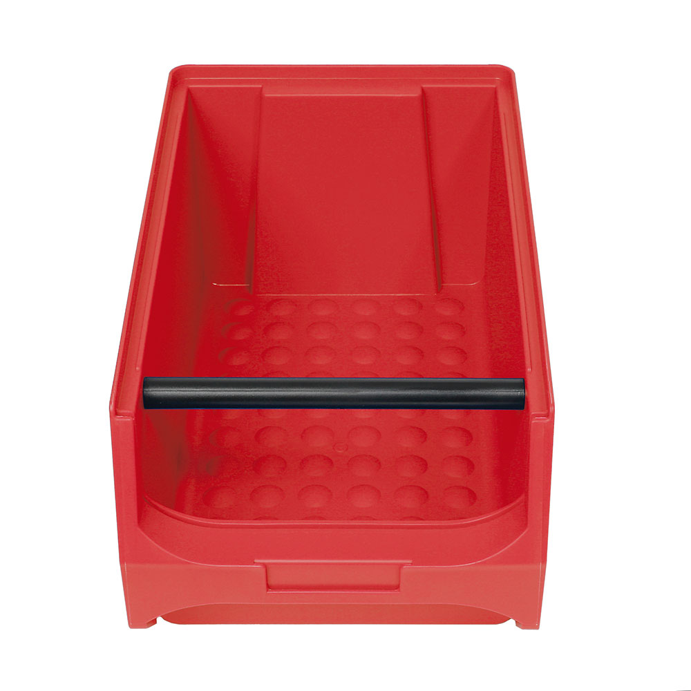 Sichtbox PROFI LB 3T mit Tragstab, rot, Inhalt 7,6 Liter, LxBxH 350x200x150 mm, innen 295x175x140 mm