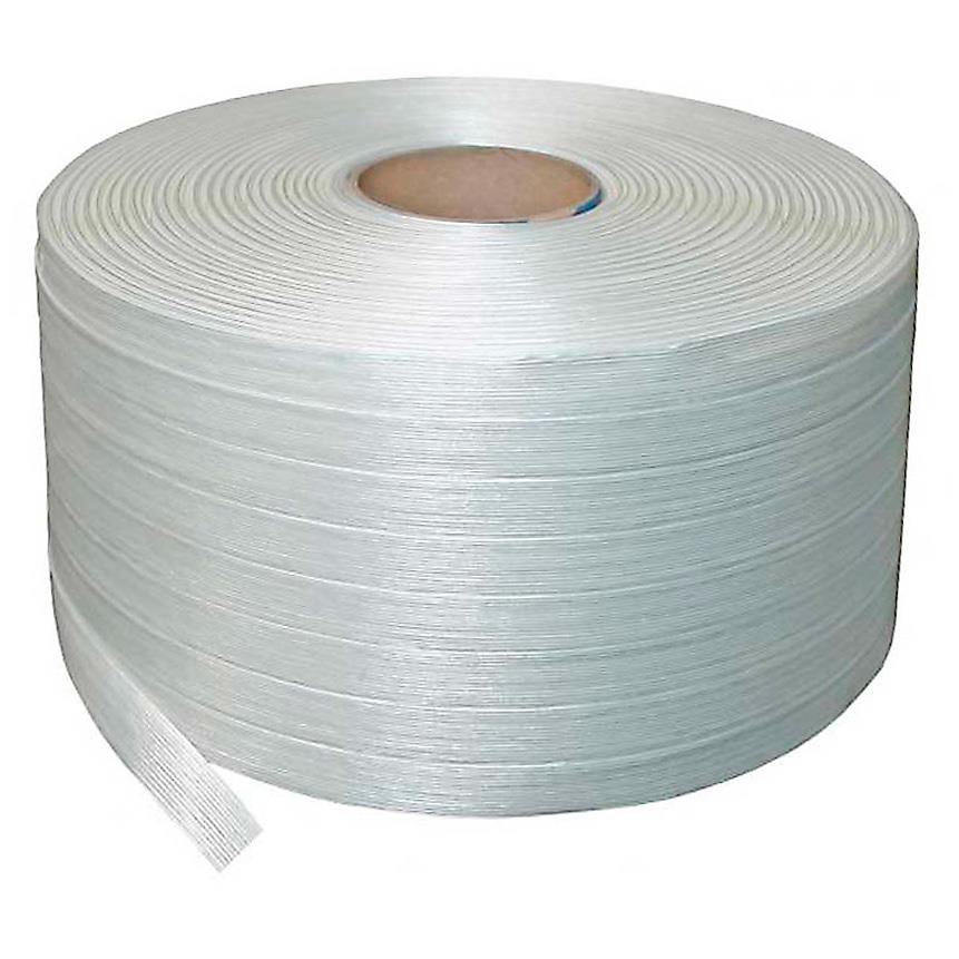 Polyester-Kraft-Umreifungsband, L 850 m, B 16 mm, Band-Reißfestigkeit 500 kg, Kerndurchmesser 76 mm