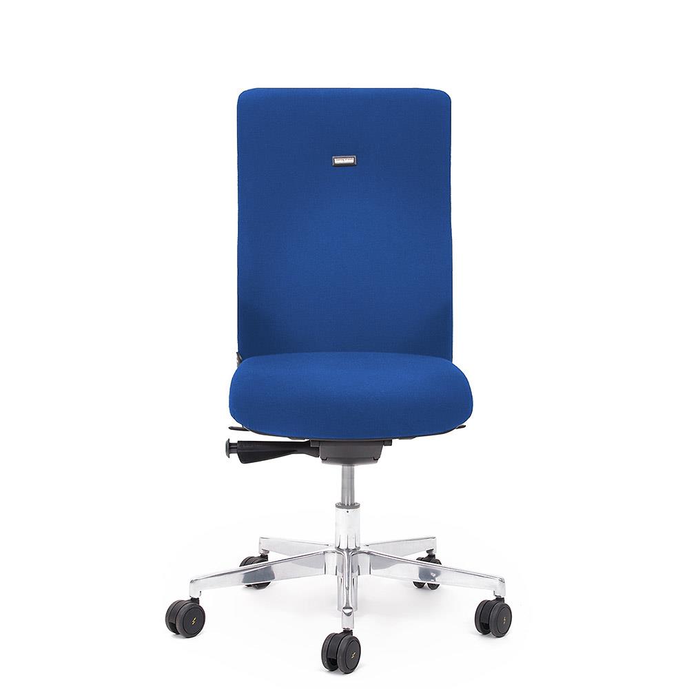 Bürodrehstuhl "Agilis AG14", Polster blau, belastbar bis 120 kg - elektrisch leitfähig (ESD)