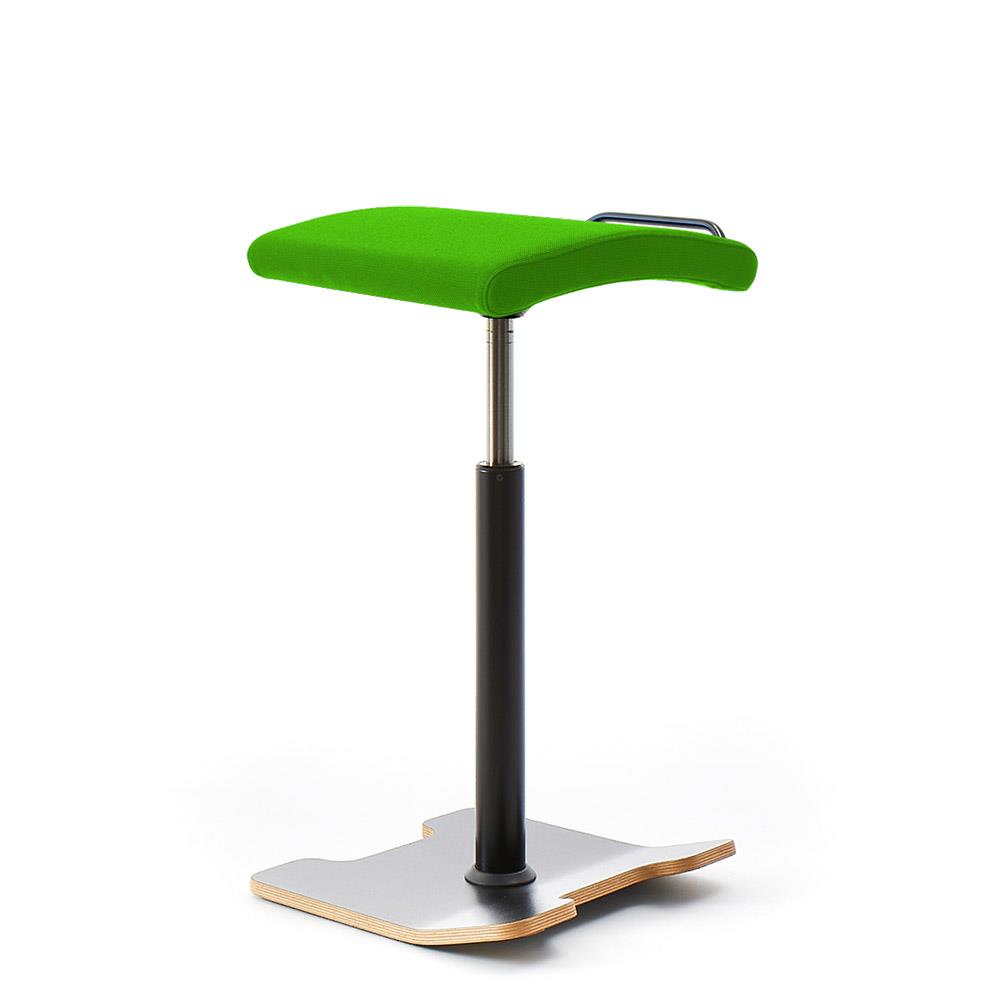 Ergonomische Sitz- und Stehhilfe "Sella Activa SA10", Polster grün, belastbar bis 120 kg