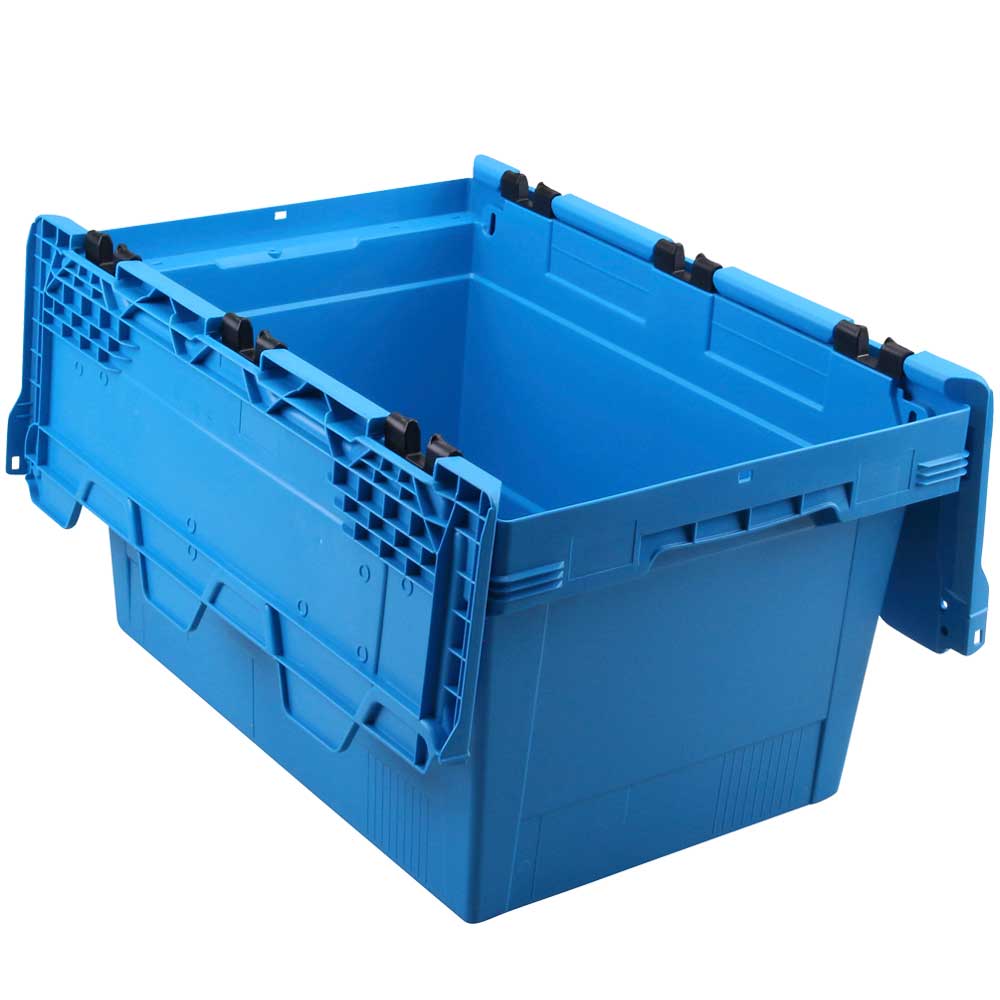 Mehrwegbehälter "Universal", verplombbar, LxBxH 600x400x300 mm, 47 Liter, blau